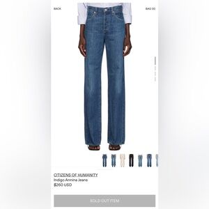 Citizens of humanity annina jeans